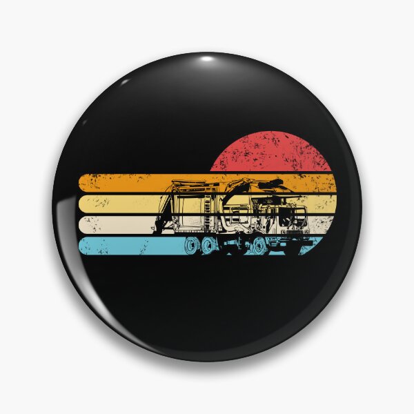 Item preview, Garbage Truck Retro Trash Truck Kids Toddler Garbage Truck Gear designed and sold by DynamicDesign.