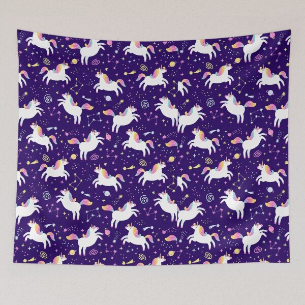 Item preview, Cute Seamless Unicorn Pattern  designed and sold by XbaeX.