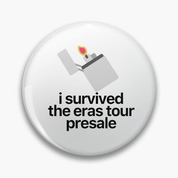 Artikelvorschau, Ich habe die Eras Tour im Vorverkauf überlebt entworfen und verkauft von nextneveldesign.