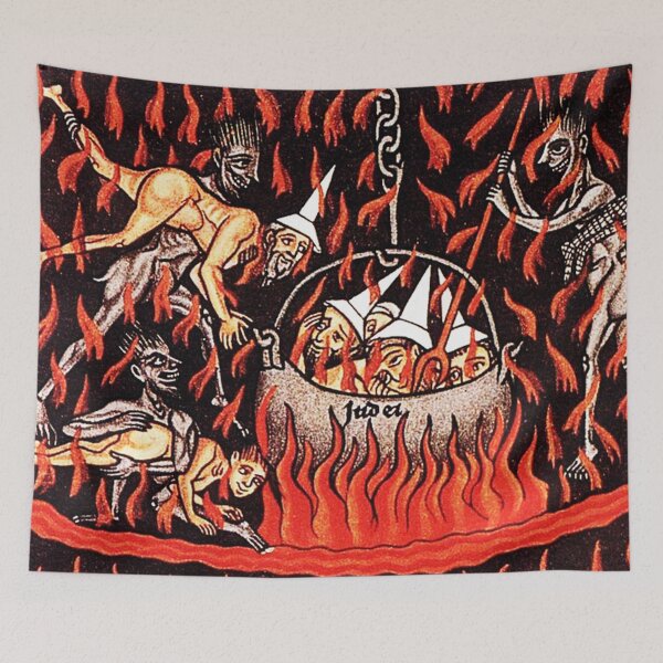 Item preview, 12th Century depiction of Hell designed and sold by Vintage Designs +.