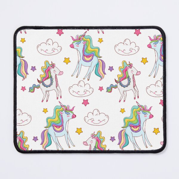 Item preview, Seamless Cloud And Unicorn Pattern designed and sold by XbaeX.