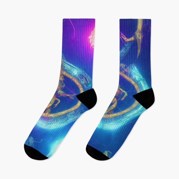 Item preview, Gemini zodiac sign, glowing vivid colors,illustrative art, artist interpretation, concept art designed and sold by LoveZodiac.