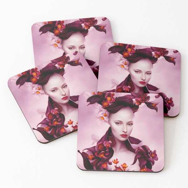 Item preview, Surreal Flower Girl designed and sold by @adorcharm Modern & Classic AI Art.