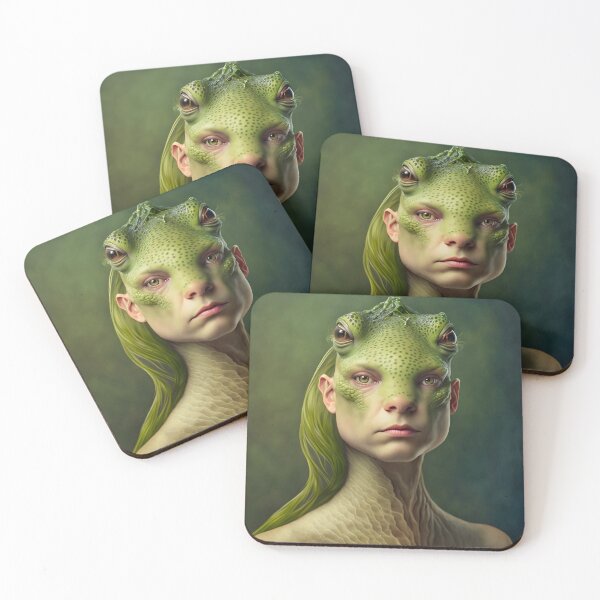 Item preview, Frog Girl designed and sold by Gallery of Weirdness.