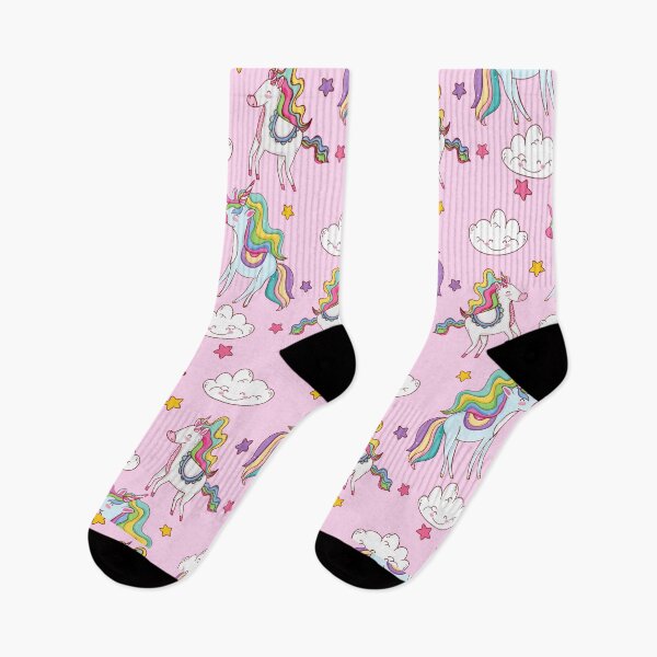 Item preview, Seamless Pink Unicorn Pattern  designed and sold by XbaeX.