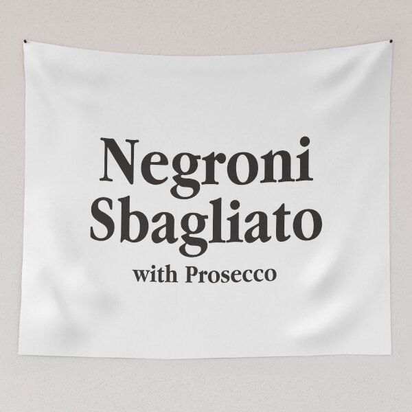 Item preview, Negroni Sbagliato with Prosecco designed and sold by xenocene.