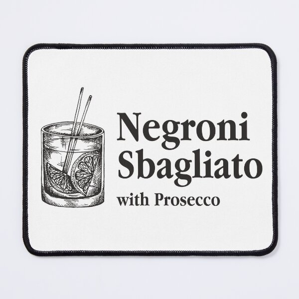 Item preview, Negroni Sbagliato with Prosecco Sticker designed and sold by xenocene.