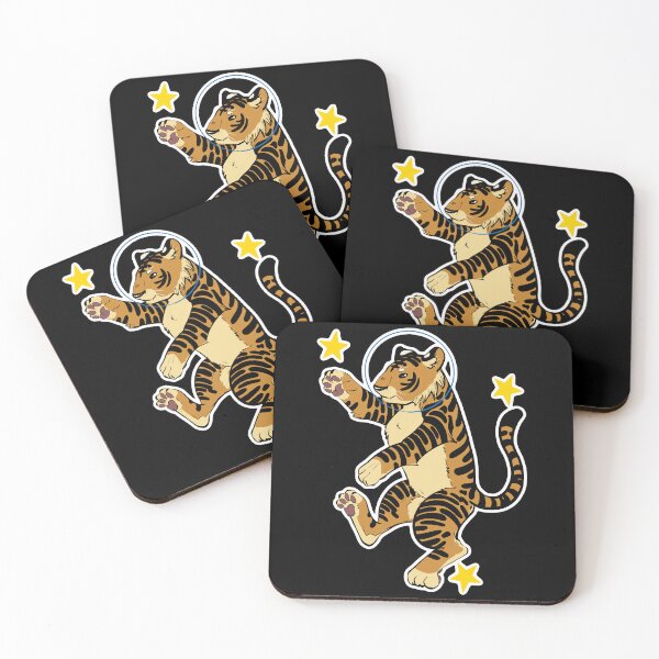Item preview, Space Tiger designed and sold by blueberry JAM.