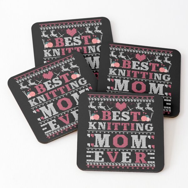 Item preview, BEST KNITTING MOM EVER designed and sold by Hussain Shirts.