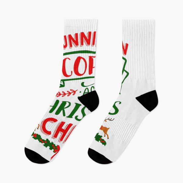 Item preview, Running on Coffee and Christmas Cheer designed and sold by abrill-official.