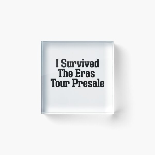 Item preview, I Survived The Eras Tour Presale designed and sold by nextneveldesign.