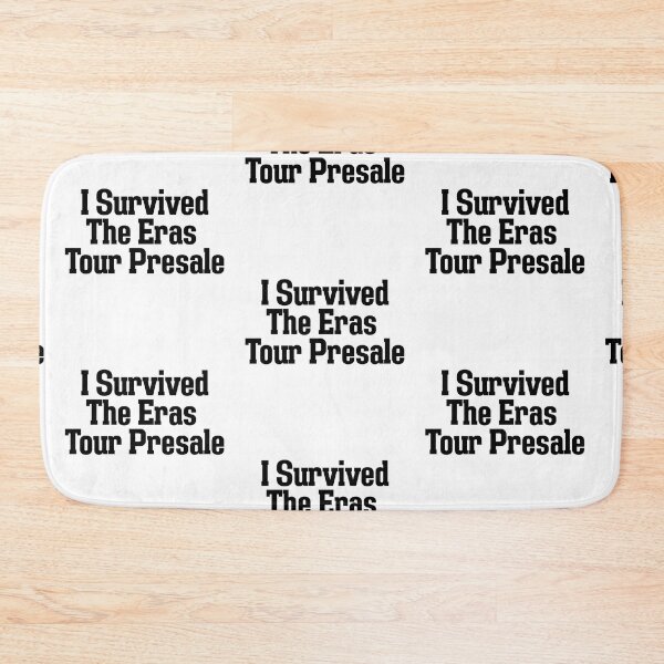 Item preview, I Survived The Eras Tour Presale designed and sold by nextneveldesign.