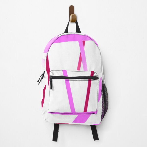 Item preview, Seamless Abstract Viva Magenta Strips Cut Out Pattern designed and sold by taiche.