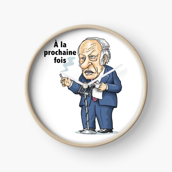 René Lévesque: à la prochaine fois Clock