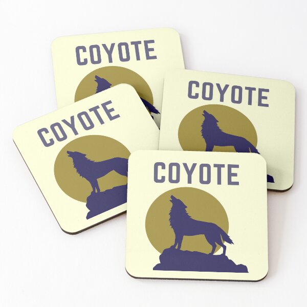 Item preview, Coyote designed and sold by ChachiArts.