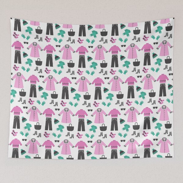 Item preview, Winter outing fashion for ladies pattern designed and sold by LaBelleMaison.