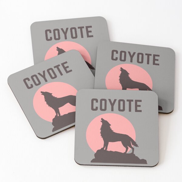 Item preview, Coyote designed and sold by ChachiArts.