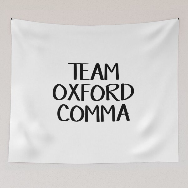 Item preview, Team Oxford Comma designed and sold by allthetees.