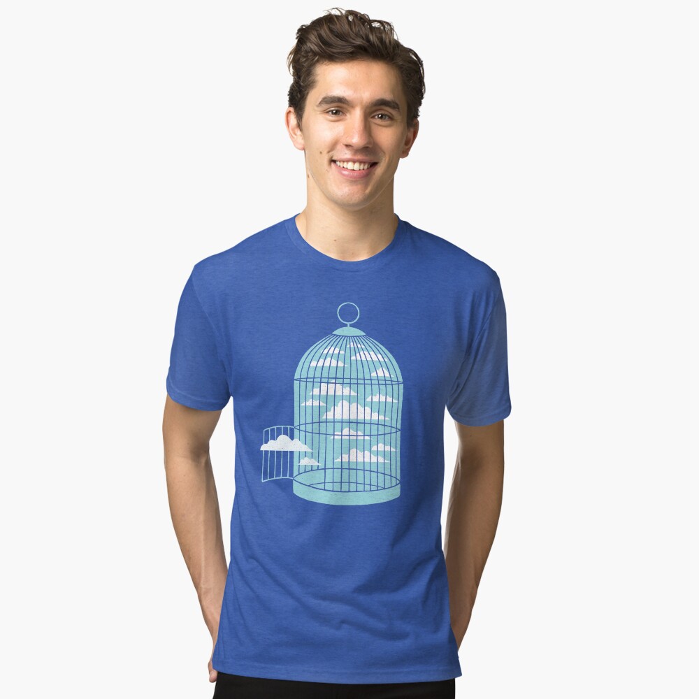 Item preview, Tri-blend T-Shirt designed and sold by thepapercrane.