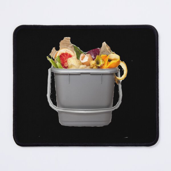 Item preview, Fruits and egg peels on trash bin designed and sold by ANDRESJOHN.