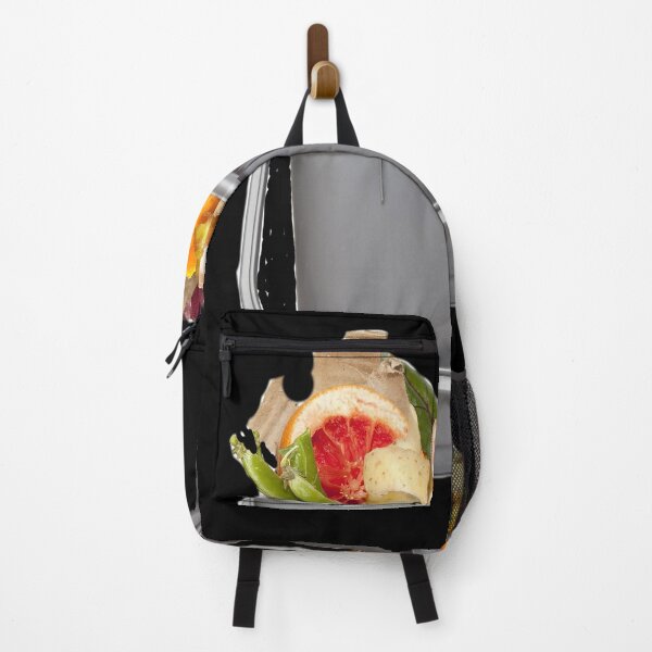 Item preview, Fruits and egg peels on trash bin designed and sold by ANDRESJOHN.