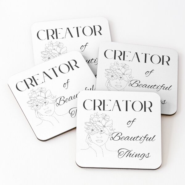 Item preview, Creator of Beautiful Things ~ Saying in Black designed and sold by Violet Grant.