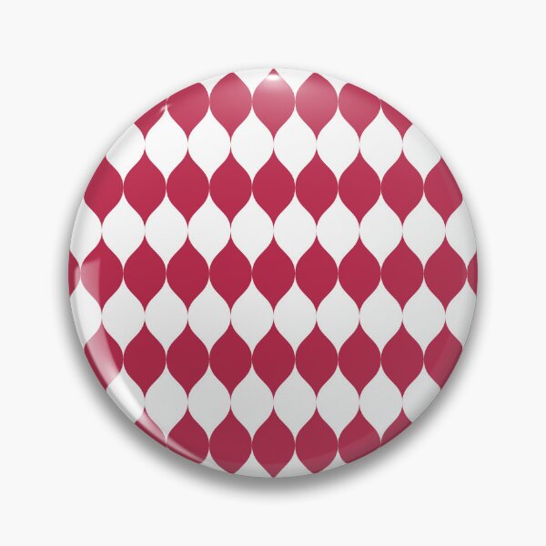 Item preview, Geometrical leaf pattern Pantone Viva Magenta 18-1750 designed and sold by antaltamas89.