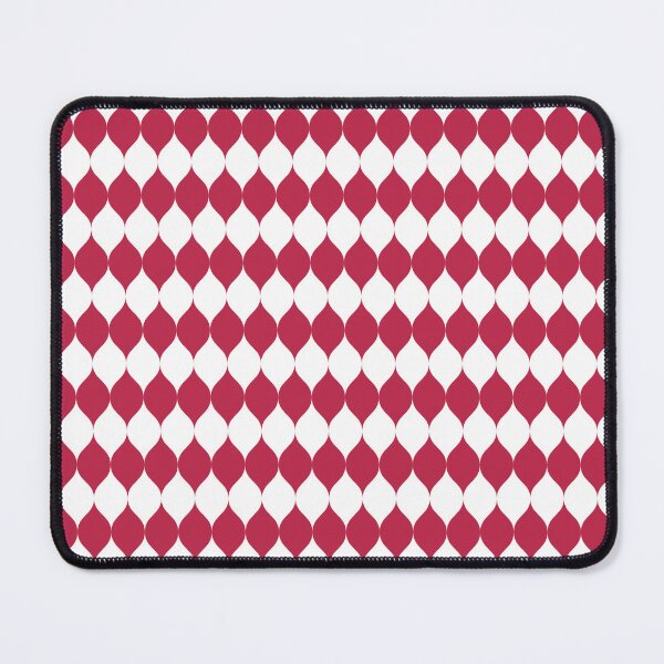 Item preview, Geometrical leaf pattern Pantone Viva Magenta 18-1750 designed and sold by antaltamas89.