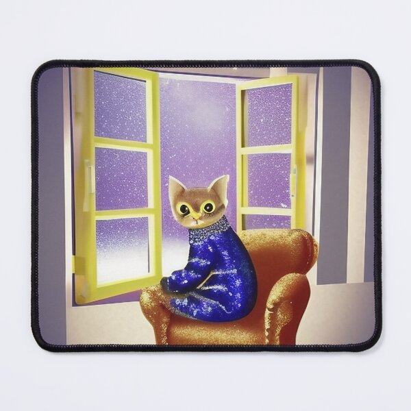 Item preview, Cozy little cat with her new pajamas designed and sold by TeschWerks.