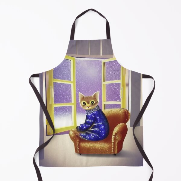 Item preview, Cozy little cat with her new pajamas designed and sold by TeschWerks.