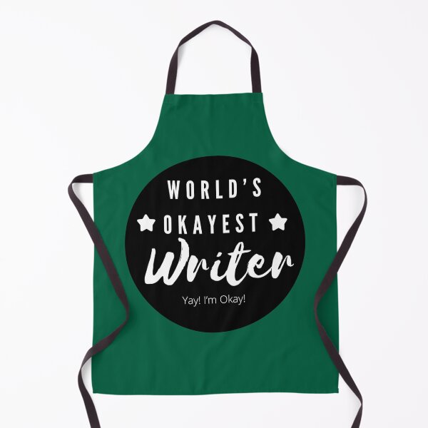 Item preview, World’s Okayest Writer designed and sold by MandyRosko.