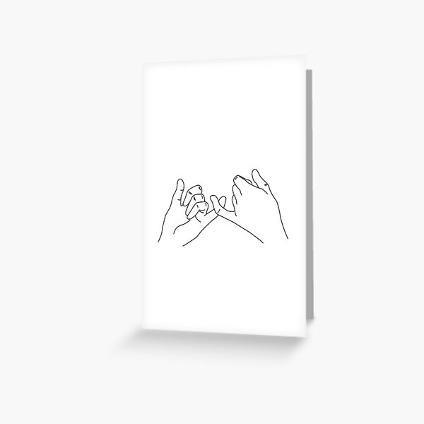 Pinky Promise Greeting Card