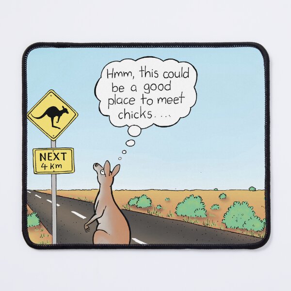 Item preview, Kangaroo wants to meet females designed and sold by Jed Dunstan.
