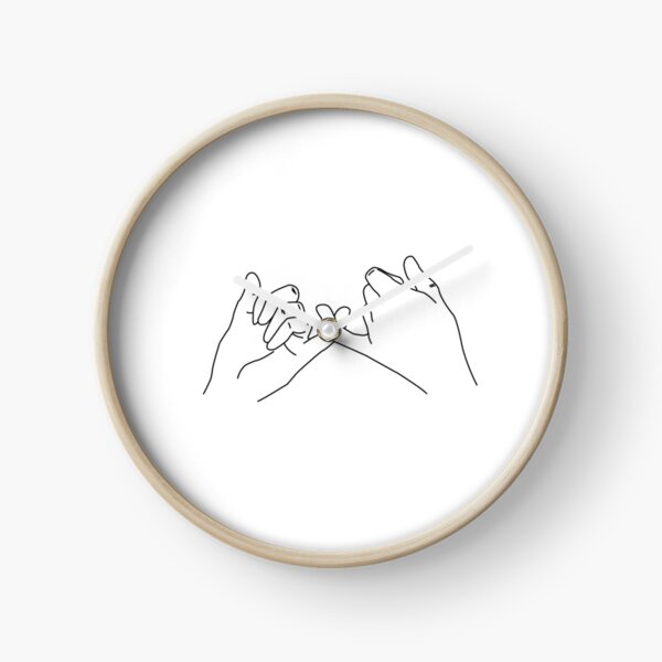Pinky Promise Clock