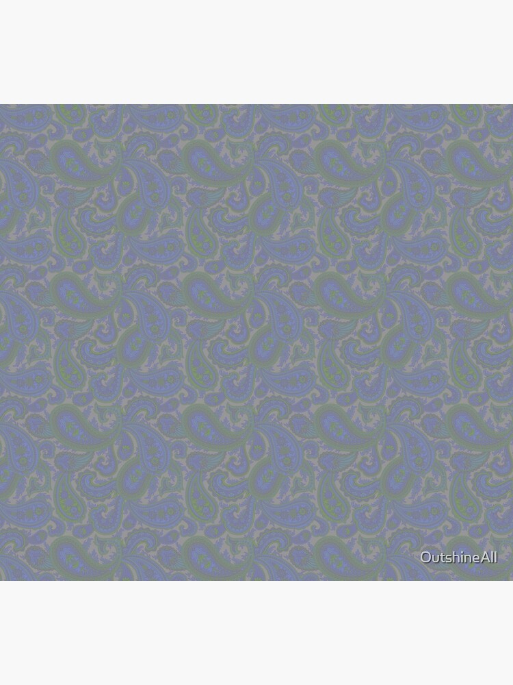 Disover Paisley Print "Clouds" Patel Violet Paisley Colors Socks