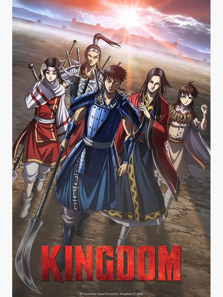 Detalles de la tercera temporada del anime Kingdom - Ramen Para Dos