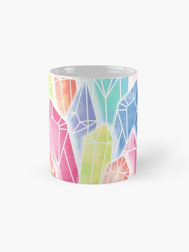 Alternate view of Crystals Pink Mug