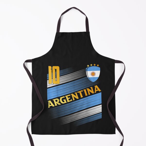 Artikelvorschau, Argentina Soccer Argentinian Flag Football Retro 10 Jersey T-Shirt entworfen und verkauft von Bobby-Bancel.