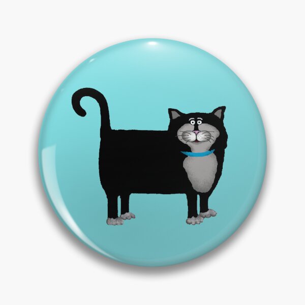 Item preview, Big black and grey cat  designed and sold by leezou.