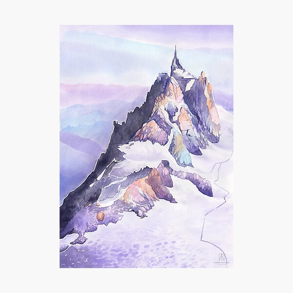 Aiguille Du Midi Photographic Print
