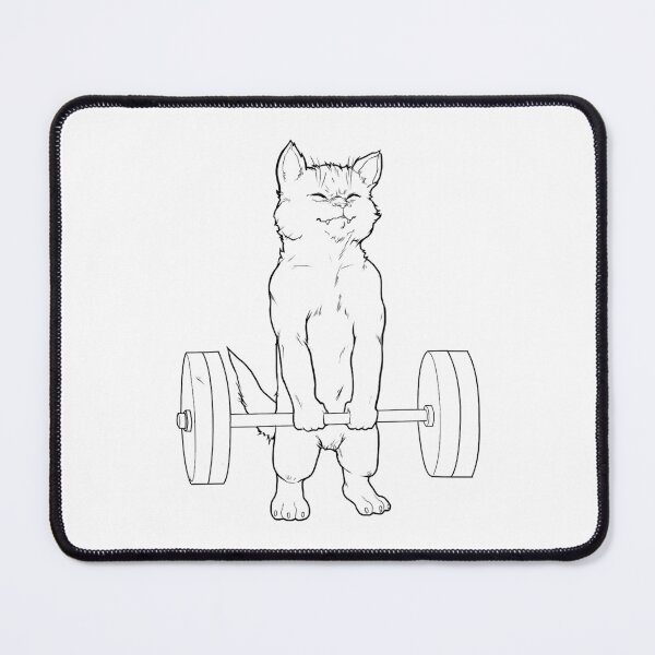 Item preview, Cat Deadlift Powerlifting designed and sold by GeorgiHeyward.