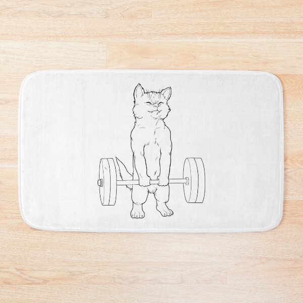 Item preview, Cat Deadlift Powerlifting designed and sold by GeorgiHeyward.