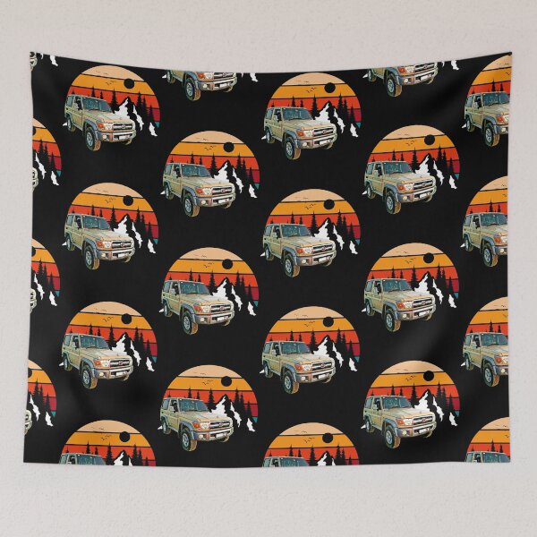 Item preview,  I Love My  Toyota,  vintage land cruiser, Vintage sunset,  Toyota, land cruiser, off road truck, fj40 Toyota trucks, 91 land cruiser designed and sold by AkBrokeBikes.
