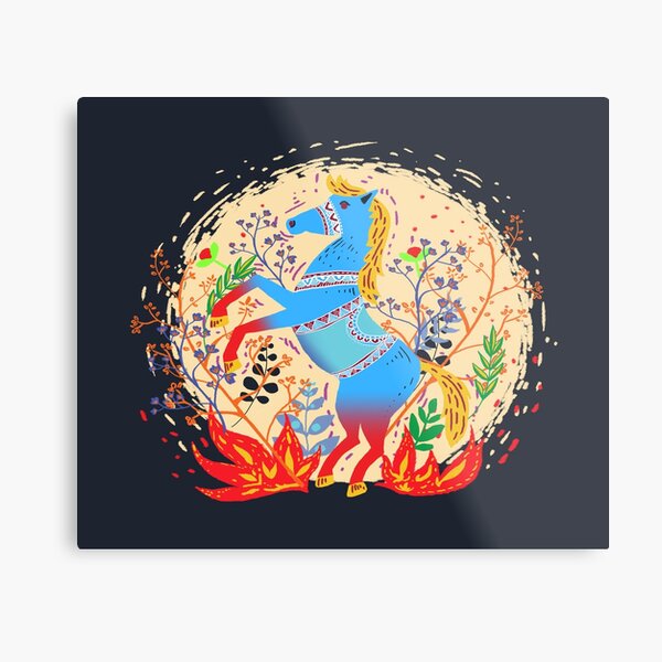 Aperçu de l'œuvre Horse on fire  créée et vendue par craftipixel.