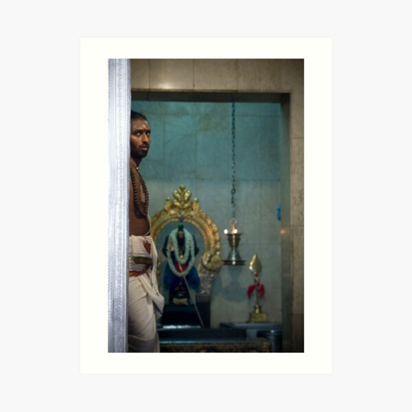 In the Hindu Temple Art Print