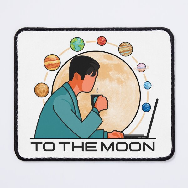 Item preview, To the moon designed and sold by Code  Monkeys.