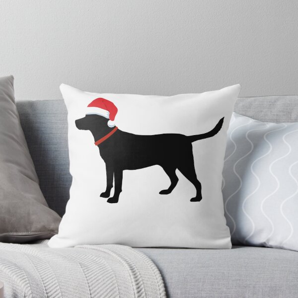 Item preview, Labrador Retriever wearing Santa Hat Tee Black Lab Lover Tee designed and sold by madeulaugh.