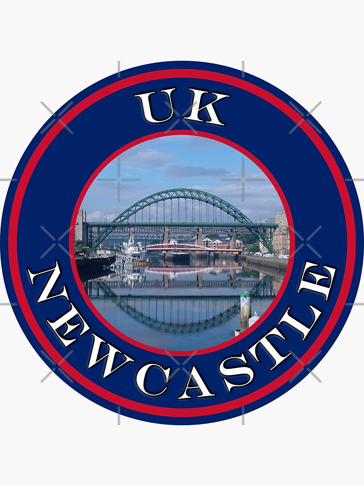 "United Kingdom Newcastle Iconic Bridge Passport Stamps Collection