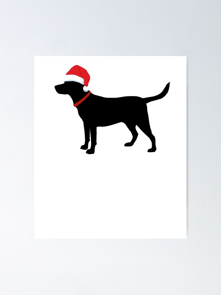 labrador santa hat