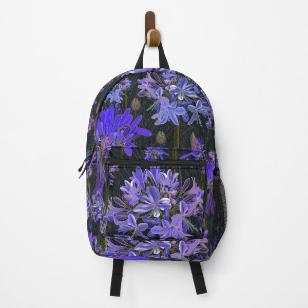 Item preview, Agapanthus in royal purples. Richness of flora designed and sold by Wildwagner.